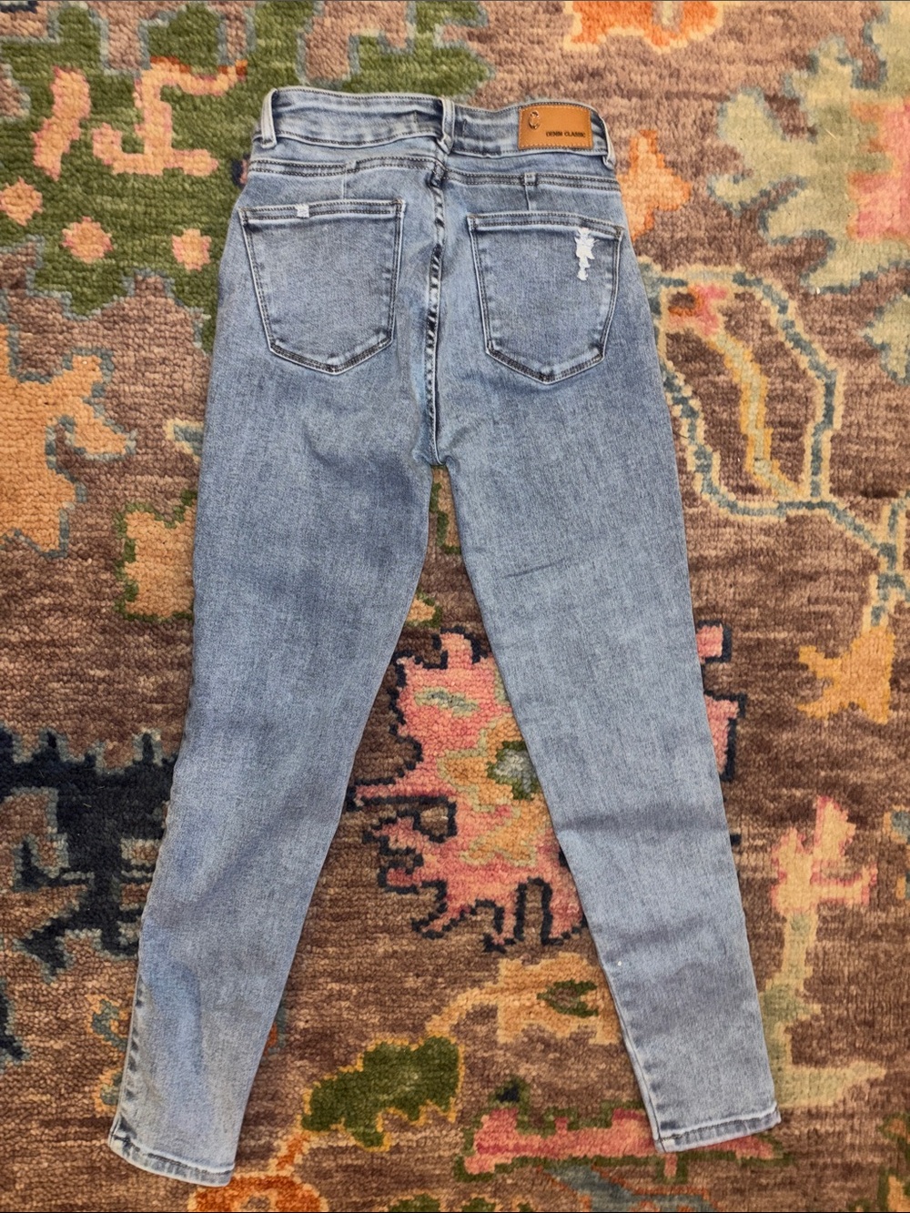 Ceres High-Rise Light Wash Skinny Jeans - Picture 2 of 2